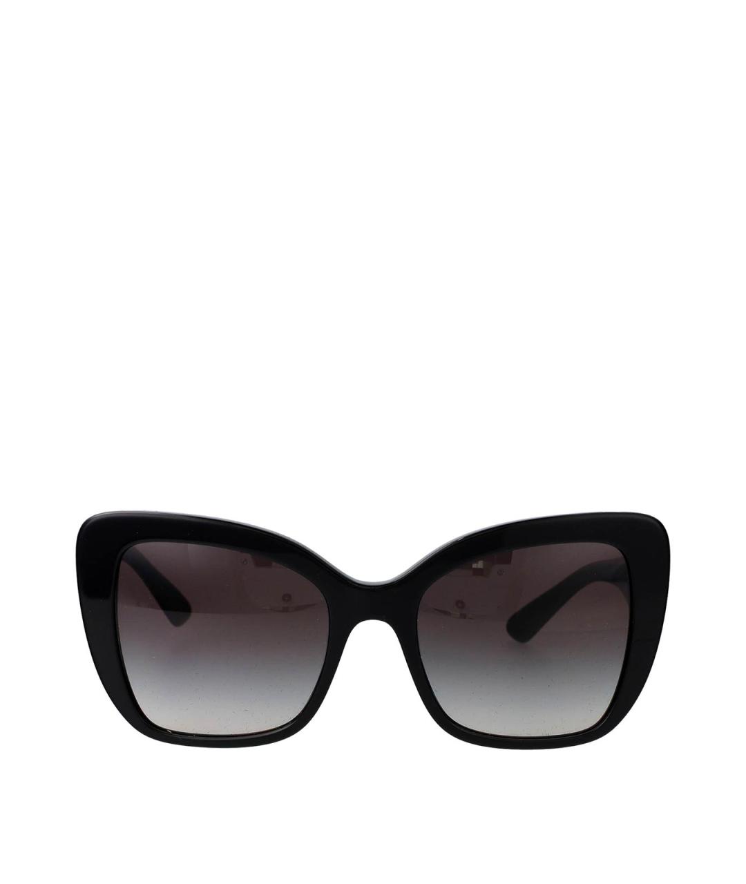 DOLCE&GABBANA Черные солнцезащитные очки, фото 1