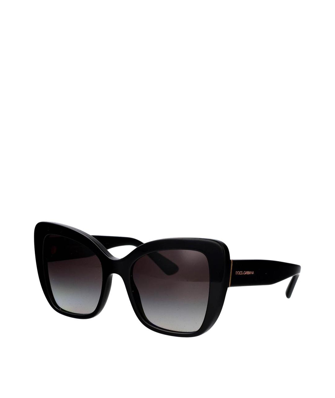 DOLCE&GABBANA Черные солнцезащитные очки, фото 2