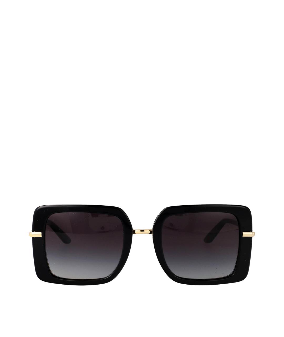 DOLCE&GABBANA Черные солнцезащитные очки, фото 1