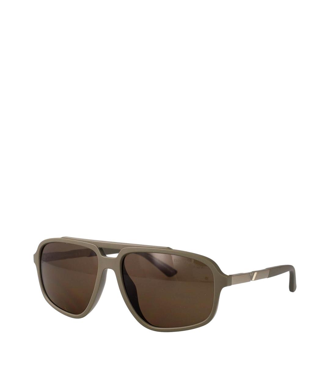 EMPORIO ARMANI Бежевые солнцезащитные очки, фото 2