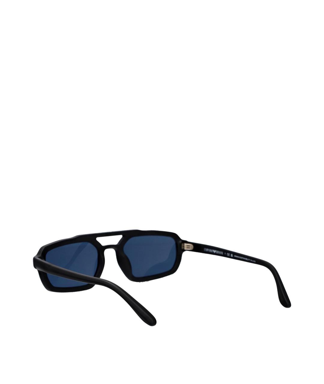 EMPORIO ARMANI Черные солнцезащитные очки, фото 4