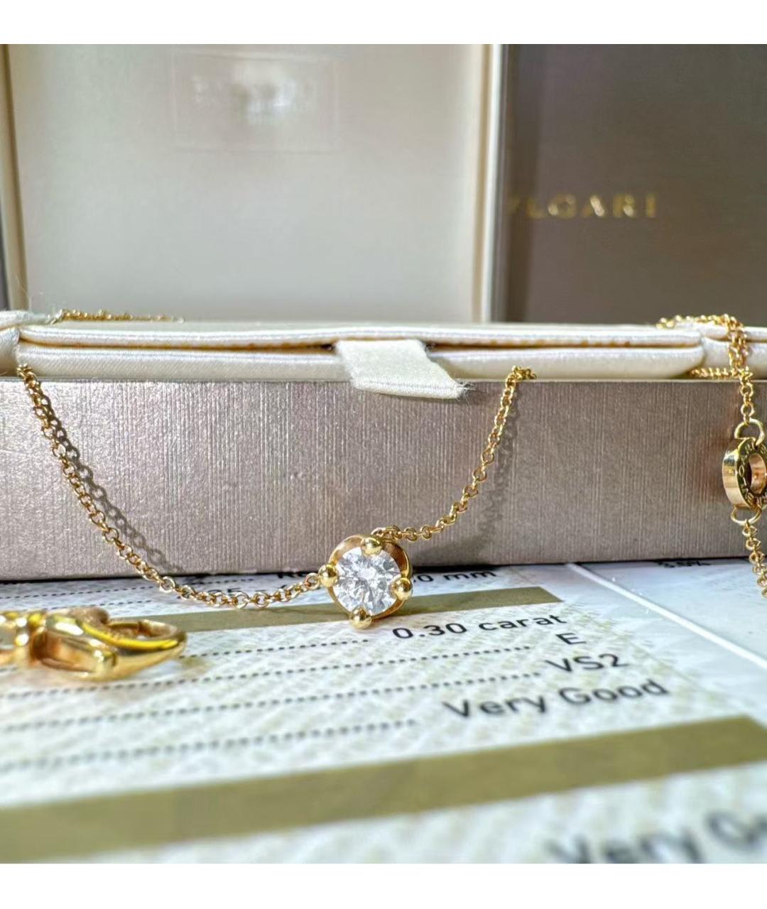 BVLGARI Золотая подвеска, фото 3