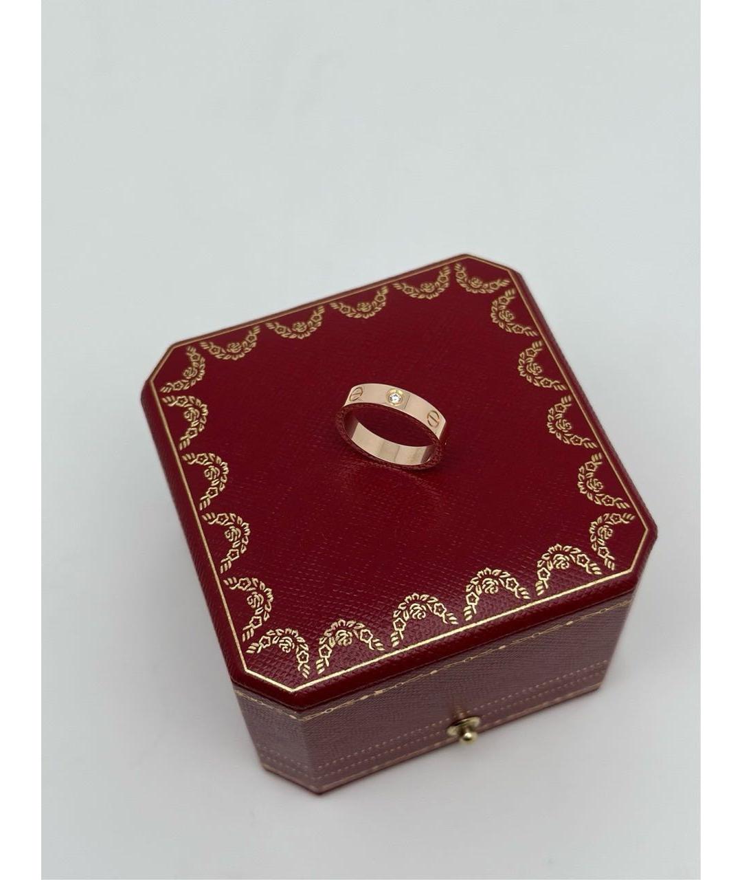 CARTIER Золотое кольцо из розового золота, фото 5