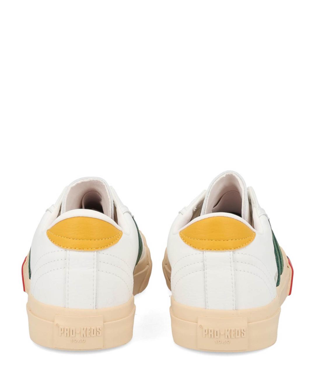 PRO-KEDS Белые кожаные низкие кроссовки / кеды, фото 4