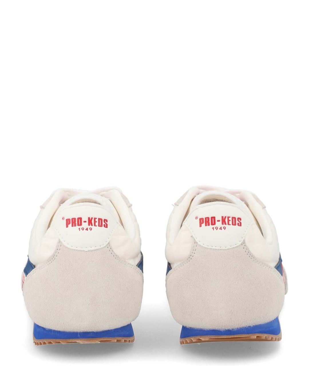 PRO-KEDS Белые замшевые низкие кроссовки / кеды, фото 4