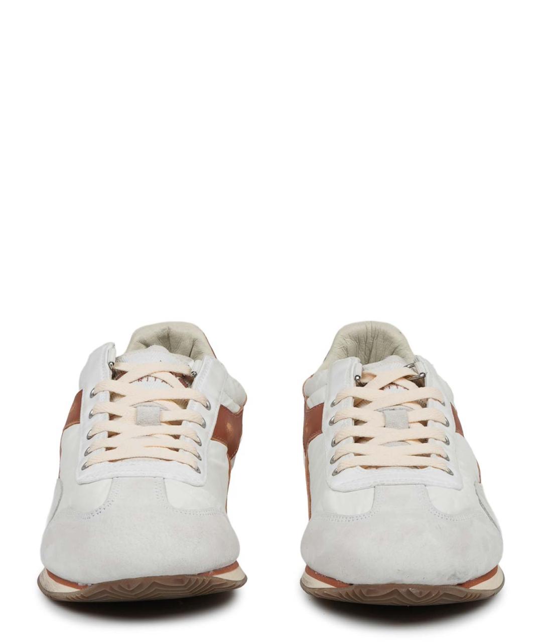 DIADORA HERITAGE Белые низкие кроссовки / кеды, фото 3