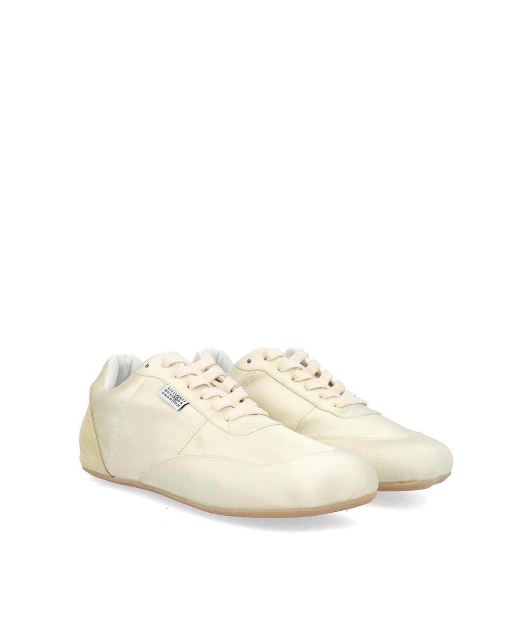 MM6 MAISON MARGIELA Белые синтетические кроссовки, фото 2