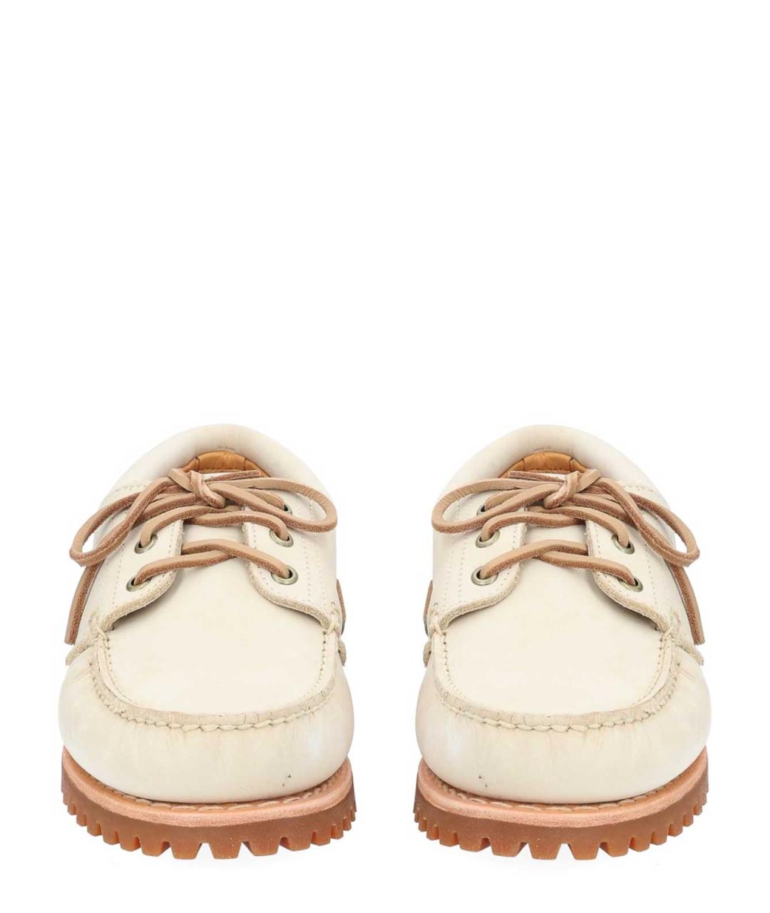 TIMBERLAND Бежевые кожаные лоферы, фото 3