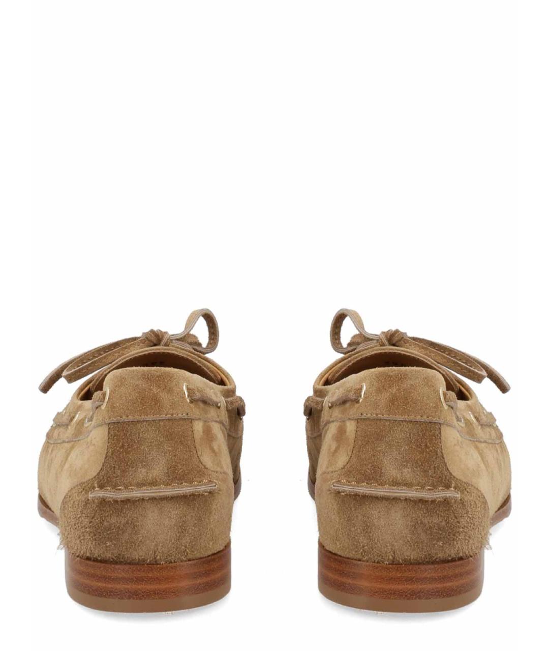 BALLY Коричневые замшевые лоферы, фото 4
