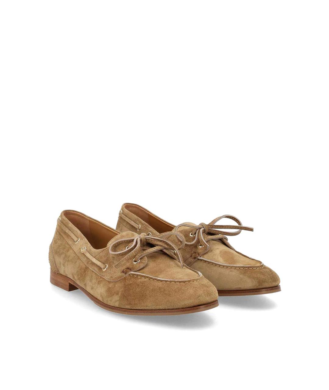 BALLY Коричневые замшевые лоферы, фото 2