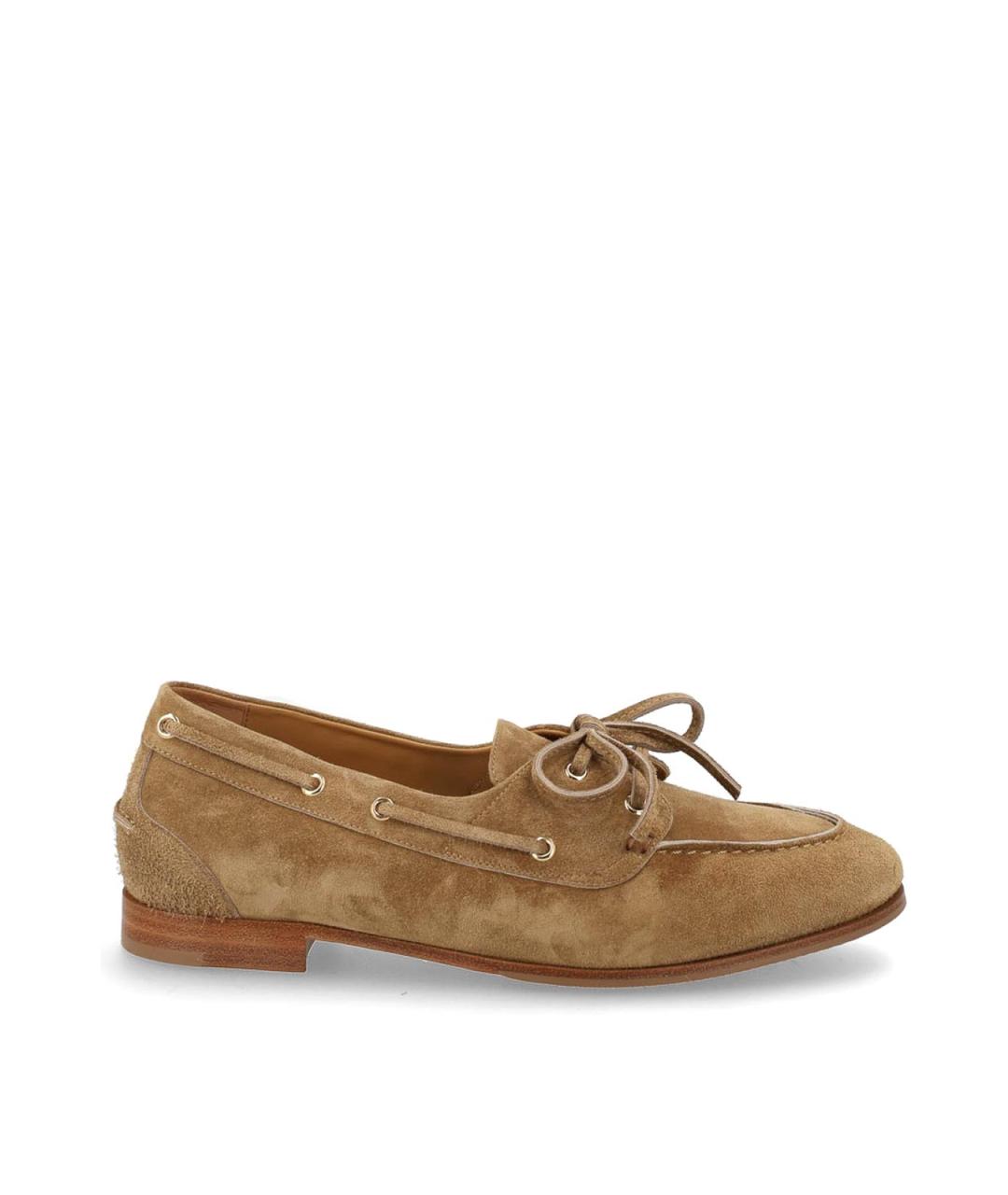 BALLY Коричневые замшевые лоферы, фото 1
