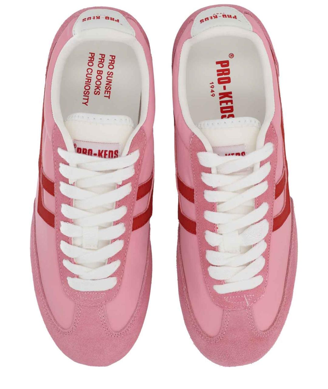 PRO-KEDS Розовые замшевые кроссовки, фото 5