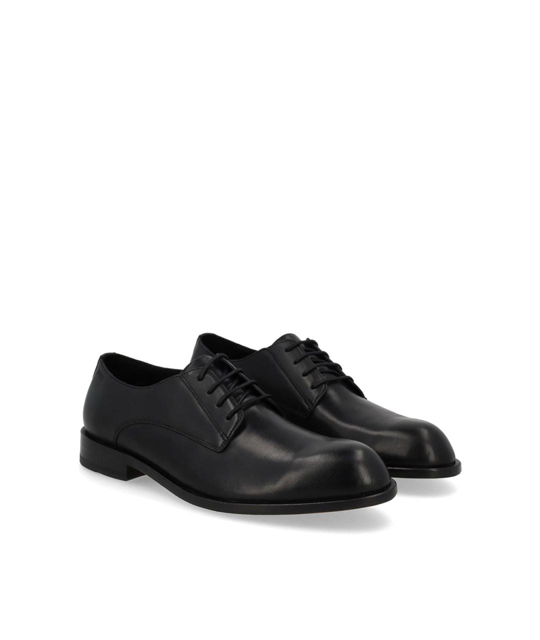 HUGO BOSS Черные кожаные туфли, фото 2
