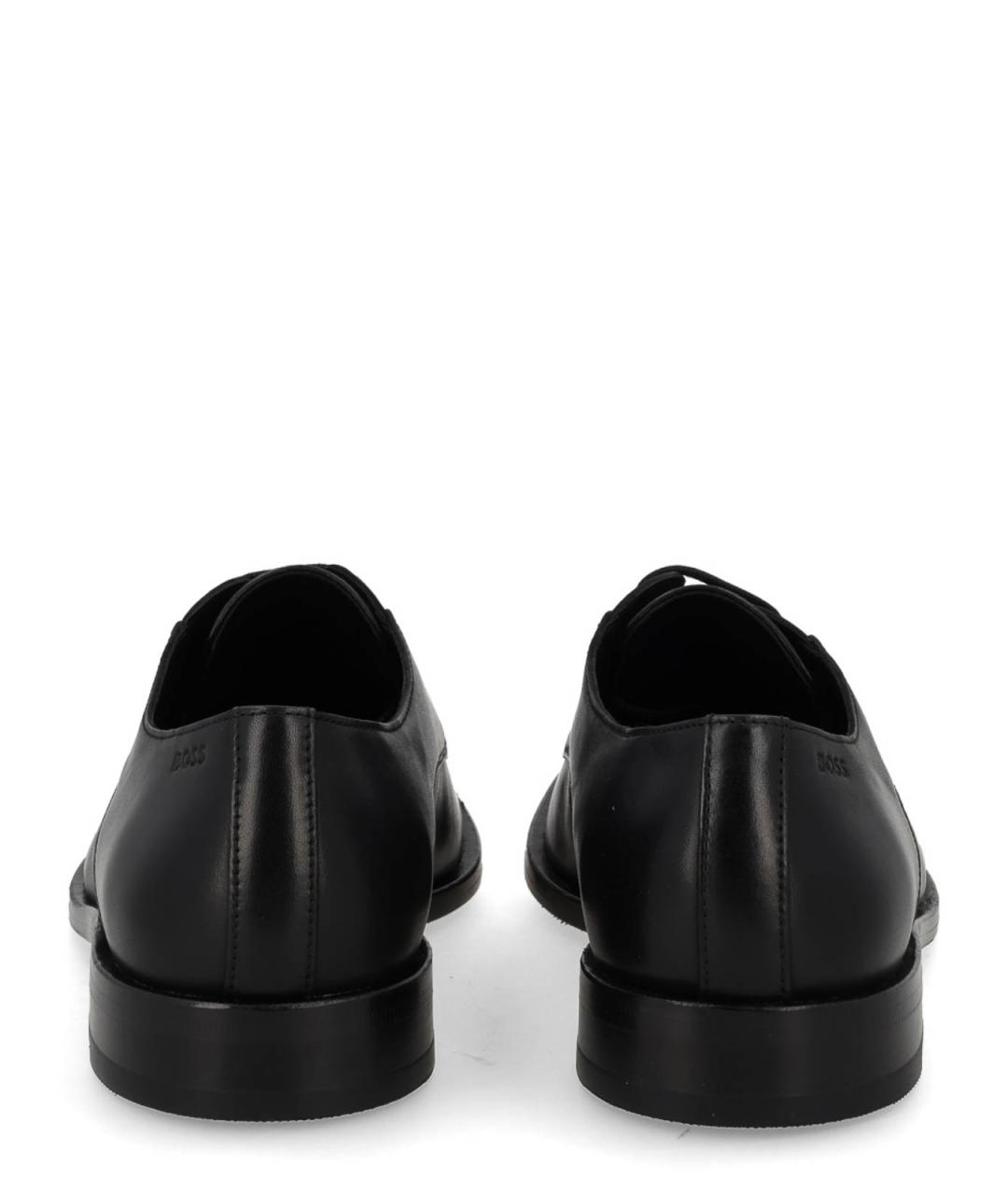 HUGO BOSS Черные кожаные туфли, фото 4