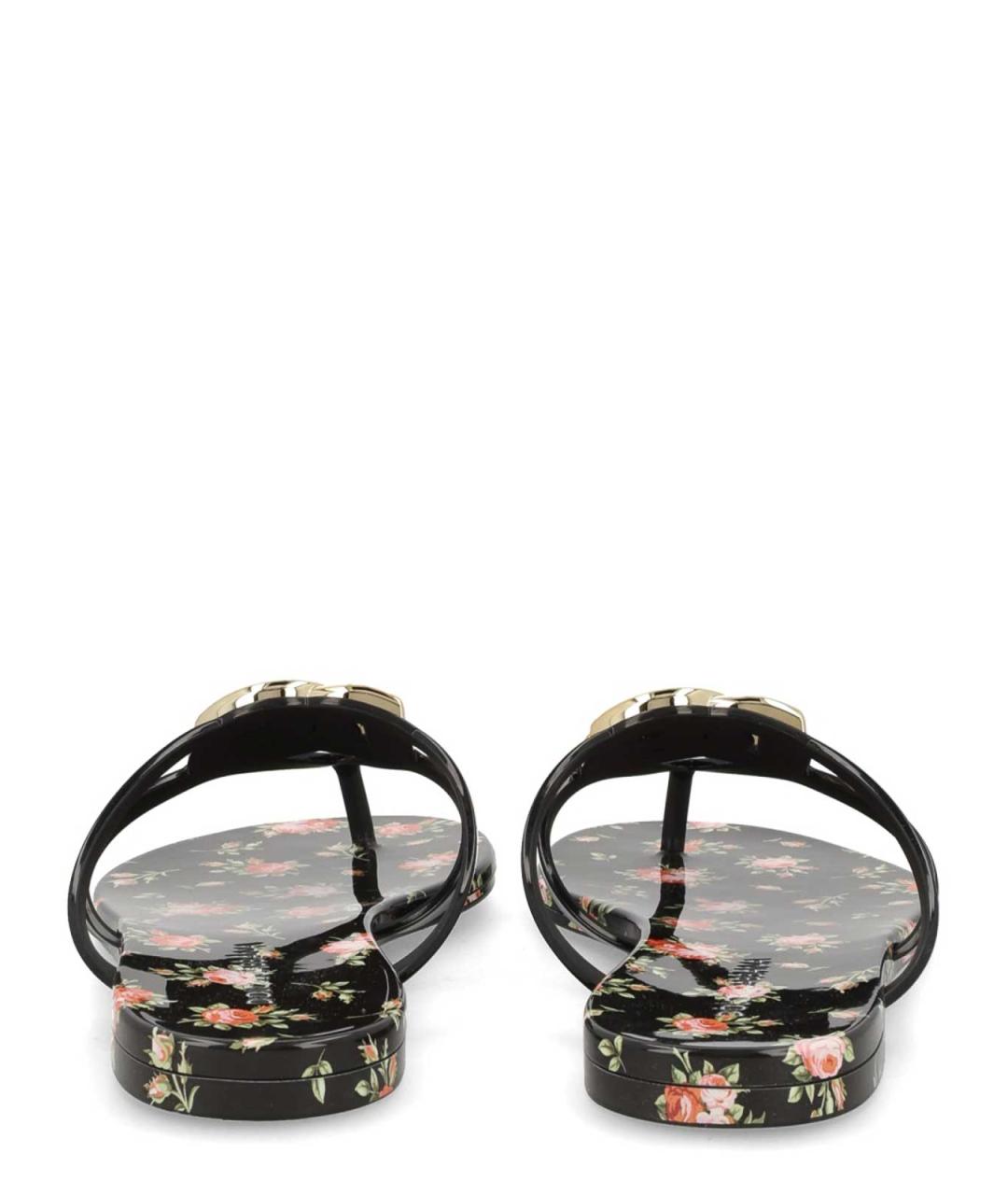 DOLCE&GABBANA Мульти резиновые шлепанцы, фото 4