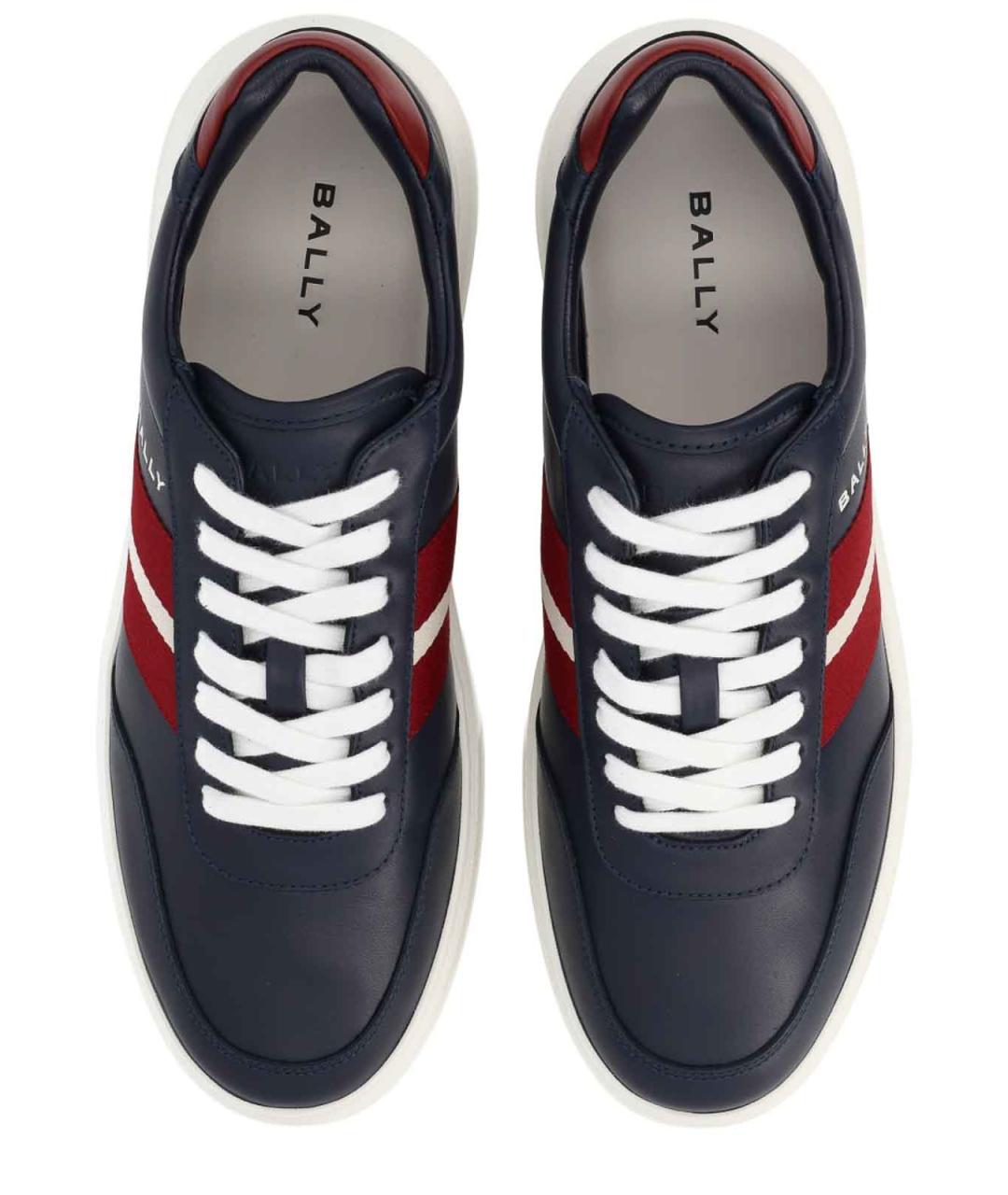 BALLY Мульти кожаные низкие кроссовки / кеды, фото 5
