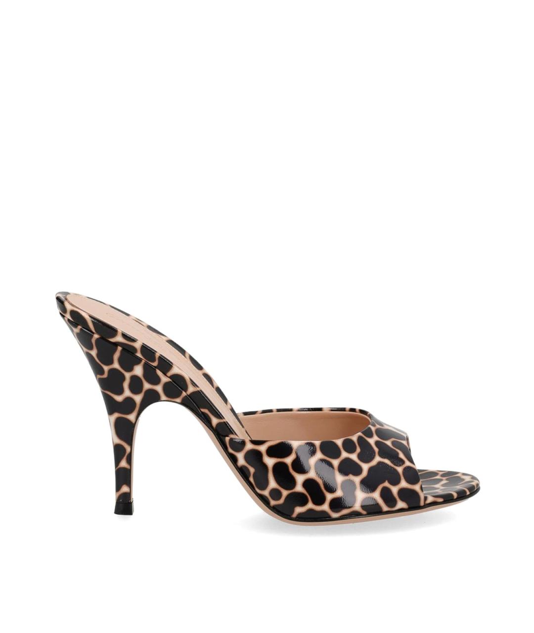 GIANVITO ROSSI Кожаные мюли, фото 1