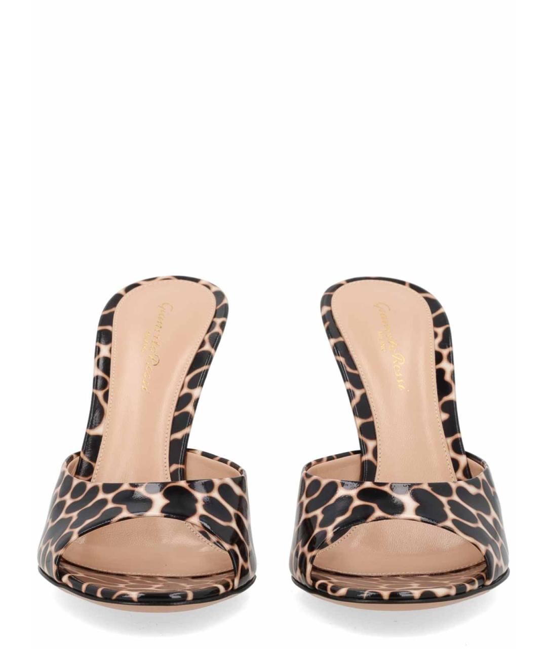 GIANVITO ROSSI Кожаные мюли, фото 3