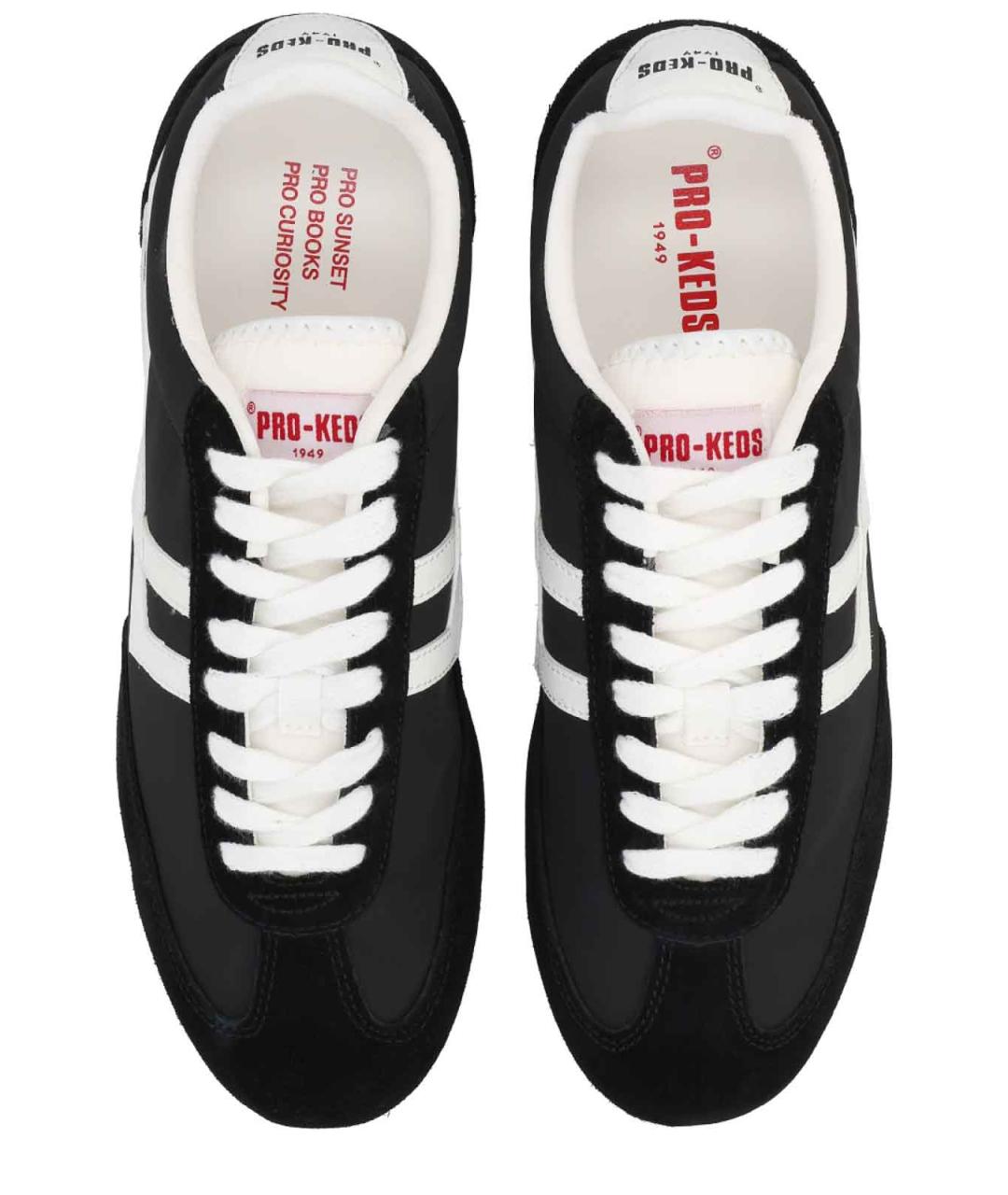 PRO-KEDS Черные замшевые низкие кроссовки / кеды, фото 5