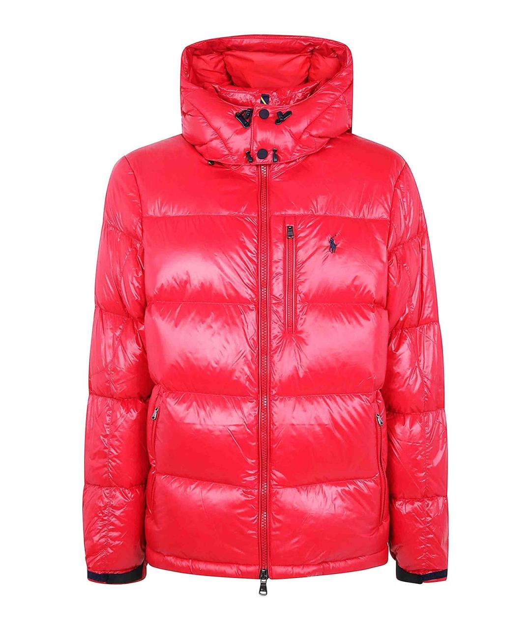 POLO RALPH LAUREN Красная полиэстеровая куртка, фото 1