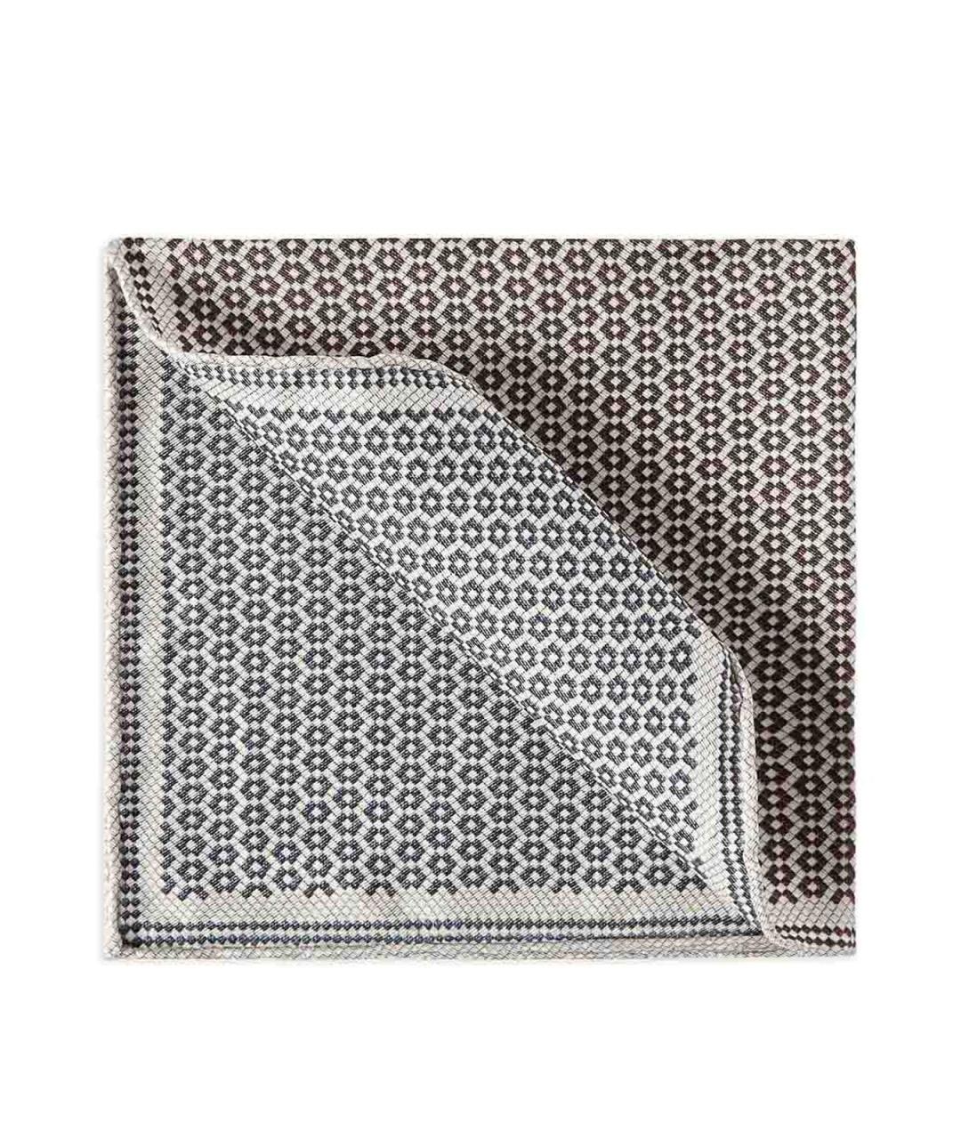 BRUNELLO CUCINELLI Серый шелковый платок, фото 1