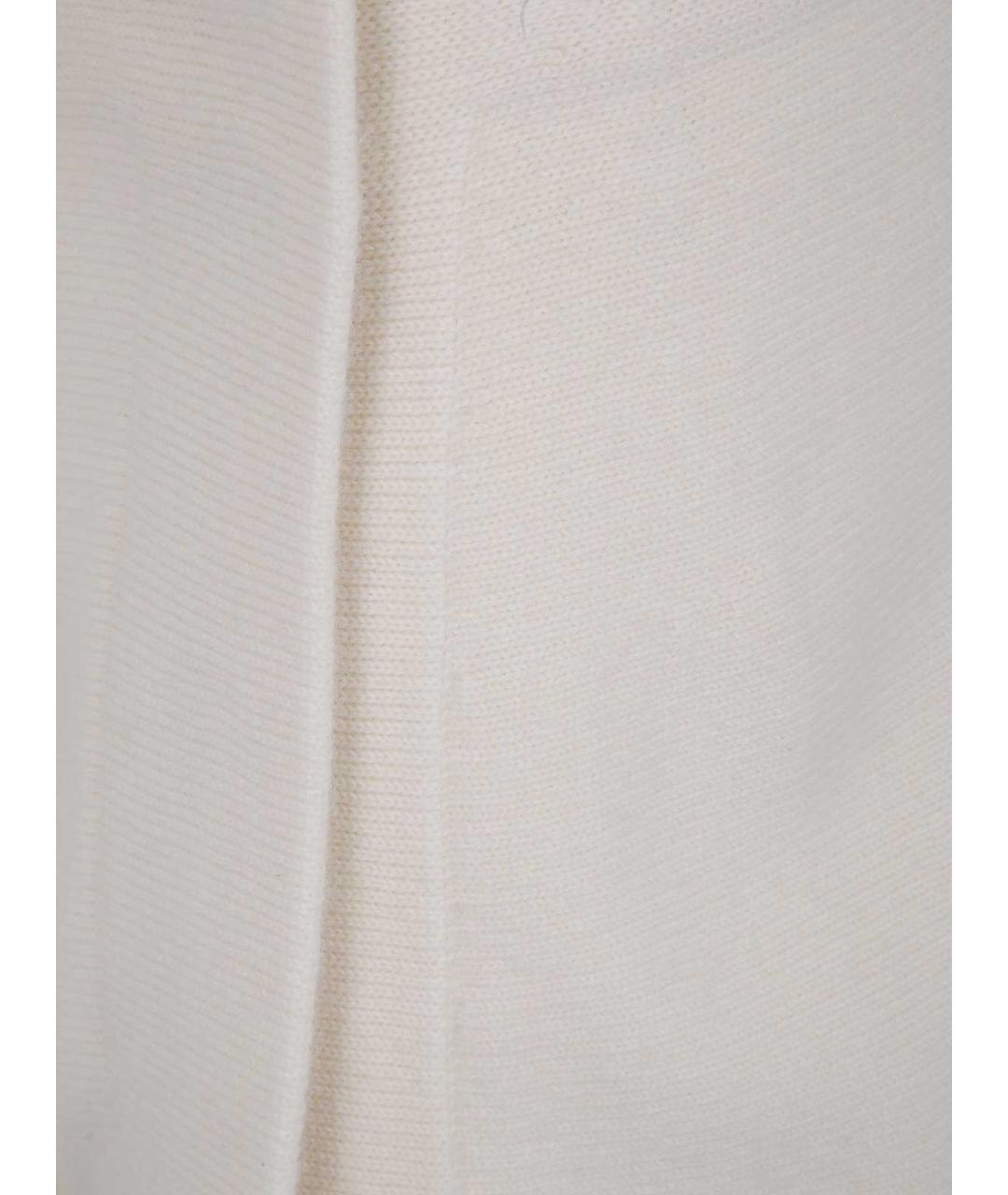 JIL SANDER Бежевая шерстяная юбка макси, фото 3