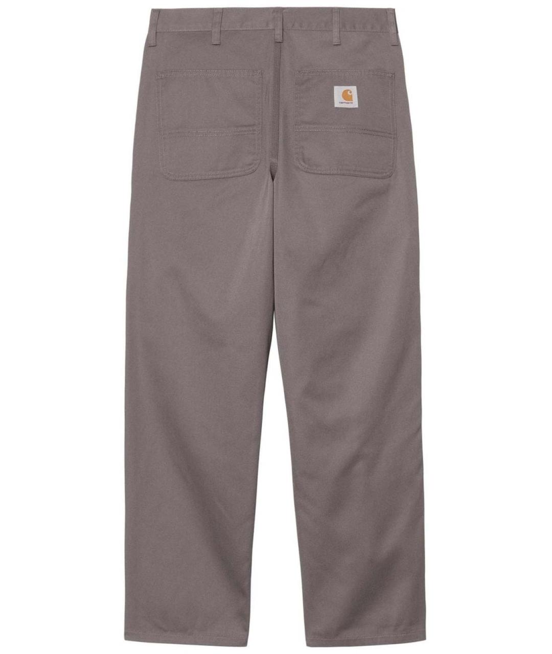 CARHARTT Серые полиэстеровые повседневные брюки, фото 2
