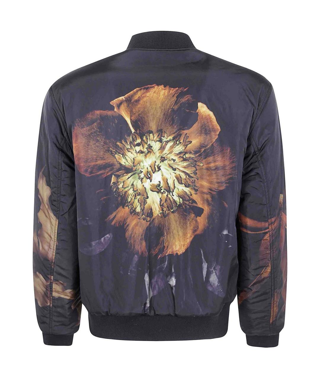 DRIES VAN NOTEN Серая полиэстеровая куртка, фото 2