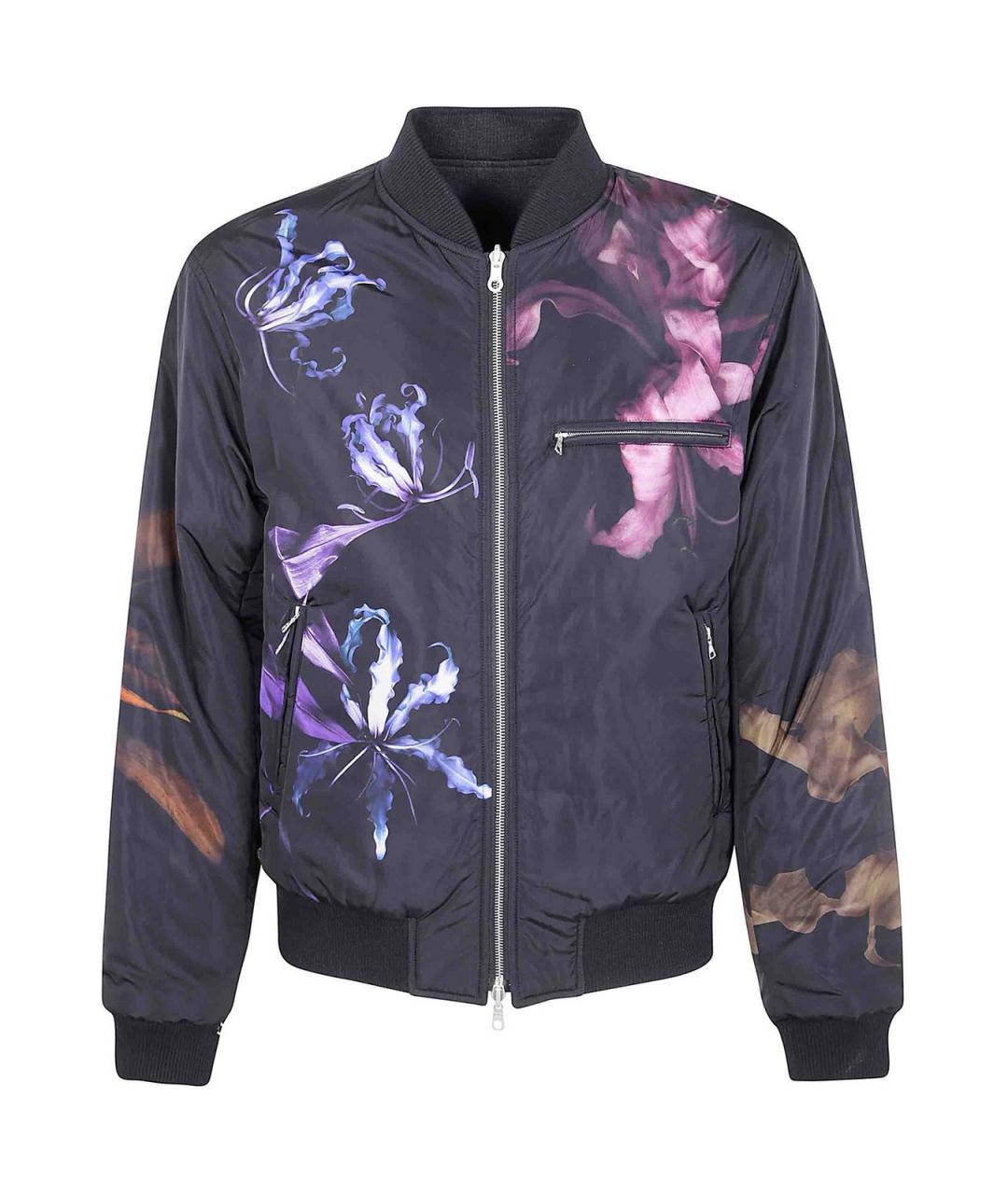 DRIES VAN NOTEN Серая полиэстеровая куртка, фото 1