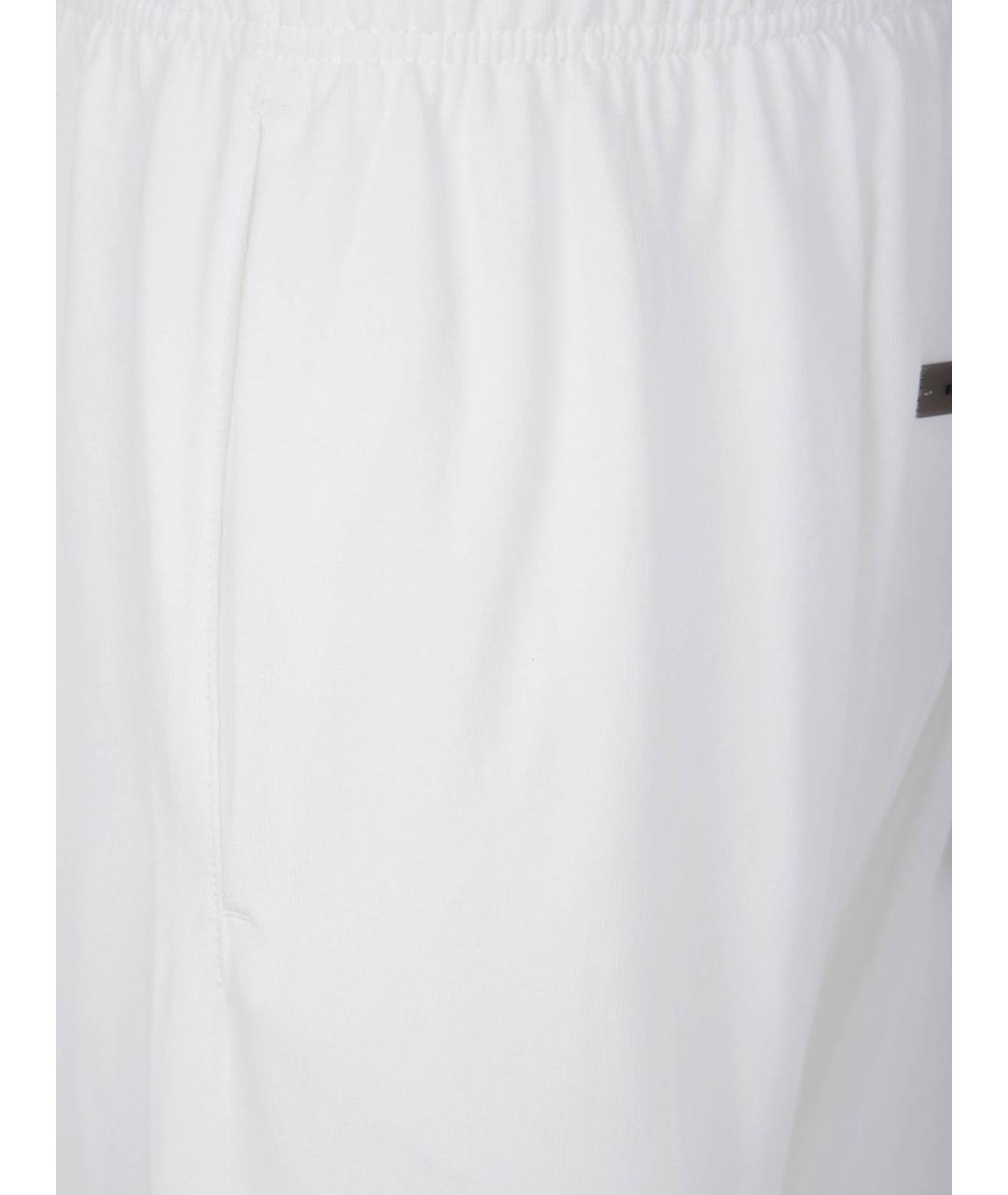 FEAR OF GOD Белые хлопковые прямые брюки, фото 3