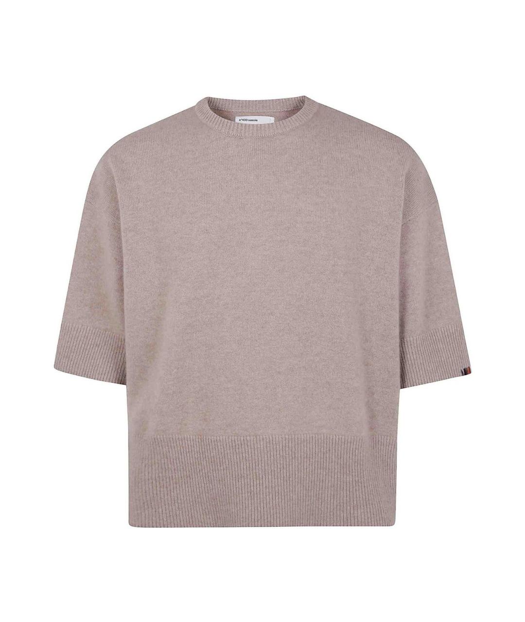 EXTREME CASHMERE Розовый кашемировый джемпер / свитер, фото 1