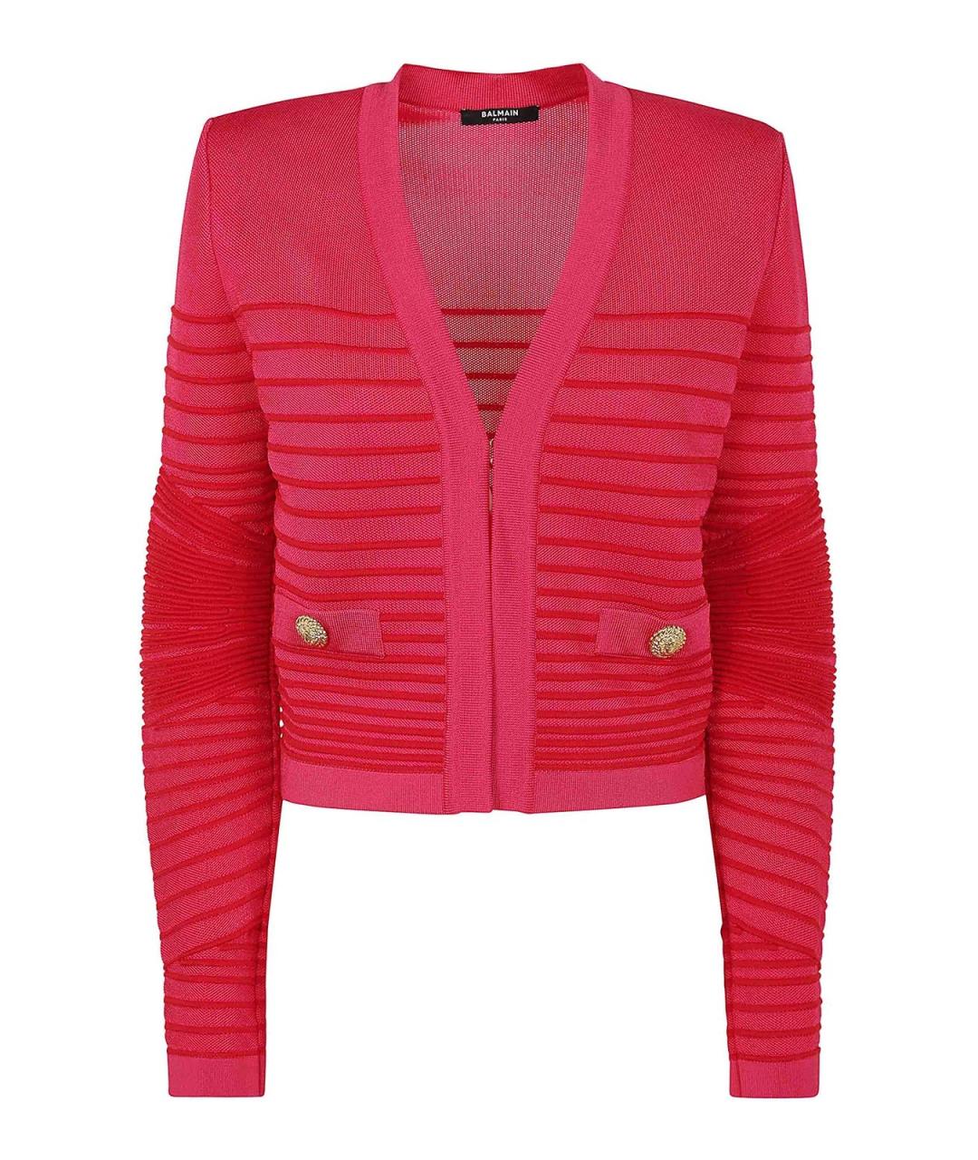 BALMAIN Розовый кардиган, фото 1