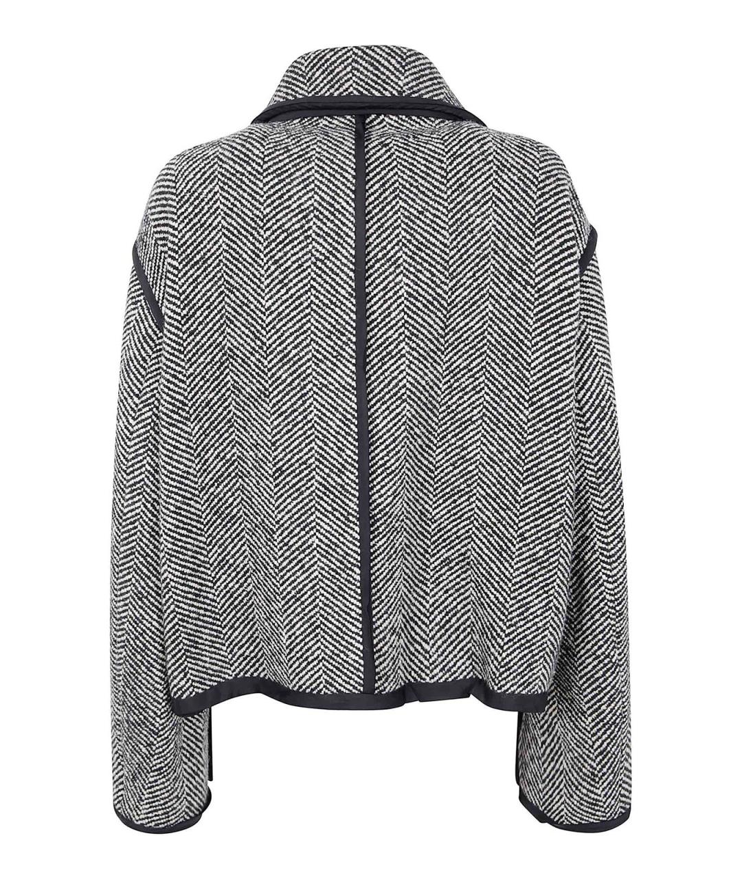 JIL SANDER Серая шерстяная куртка, фото 2
