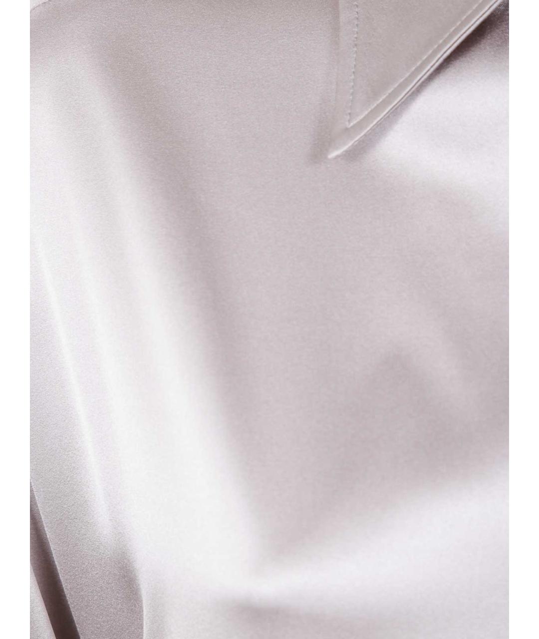 TOM FORD Серая шелковая рубашка, фото 3