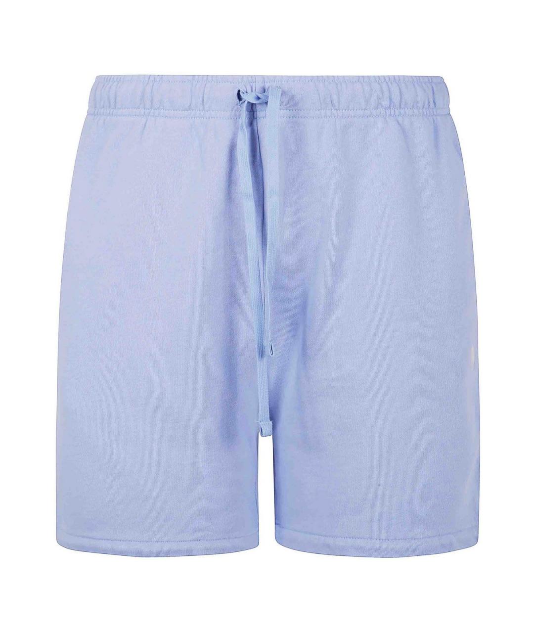 POLO RALPH LAUREN Голубые хлопковые шорты, фото 1