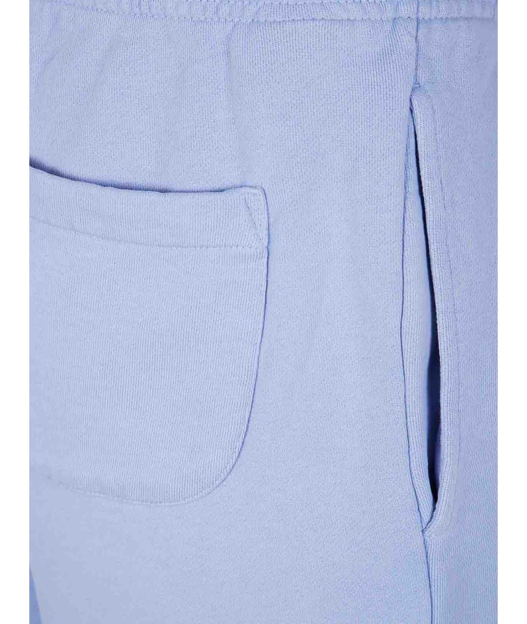 POLO RALPH LAUREN Голубые хлопковые шорты, фото 3