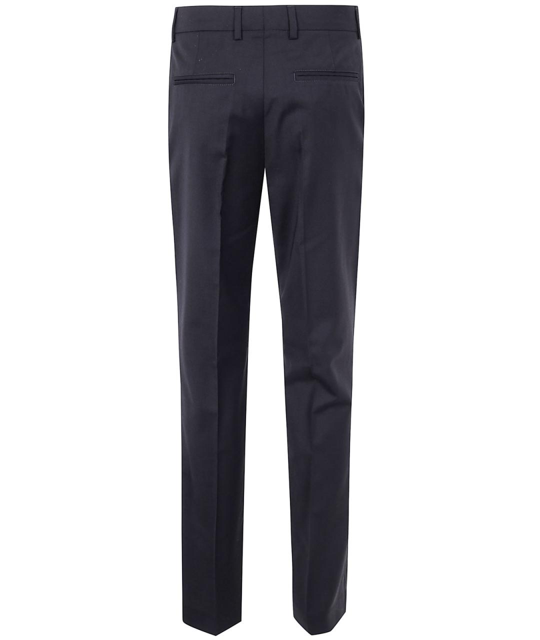 FILIPPA K Черные шерстяные прямые брюки, фото 2