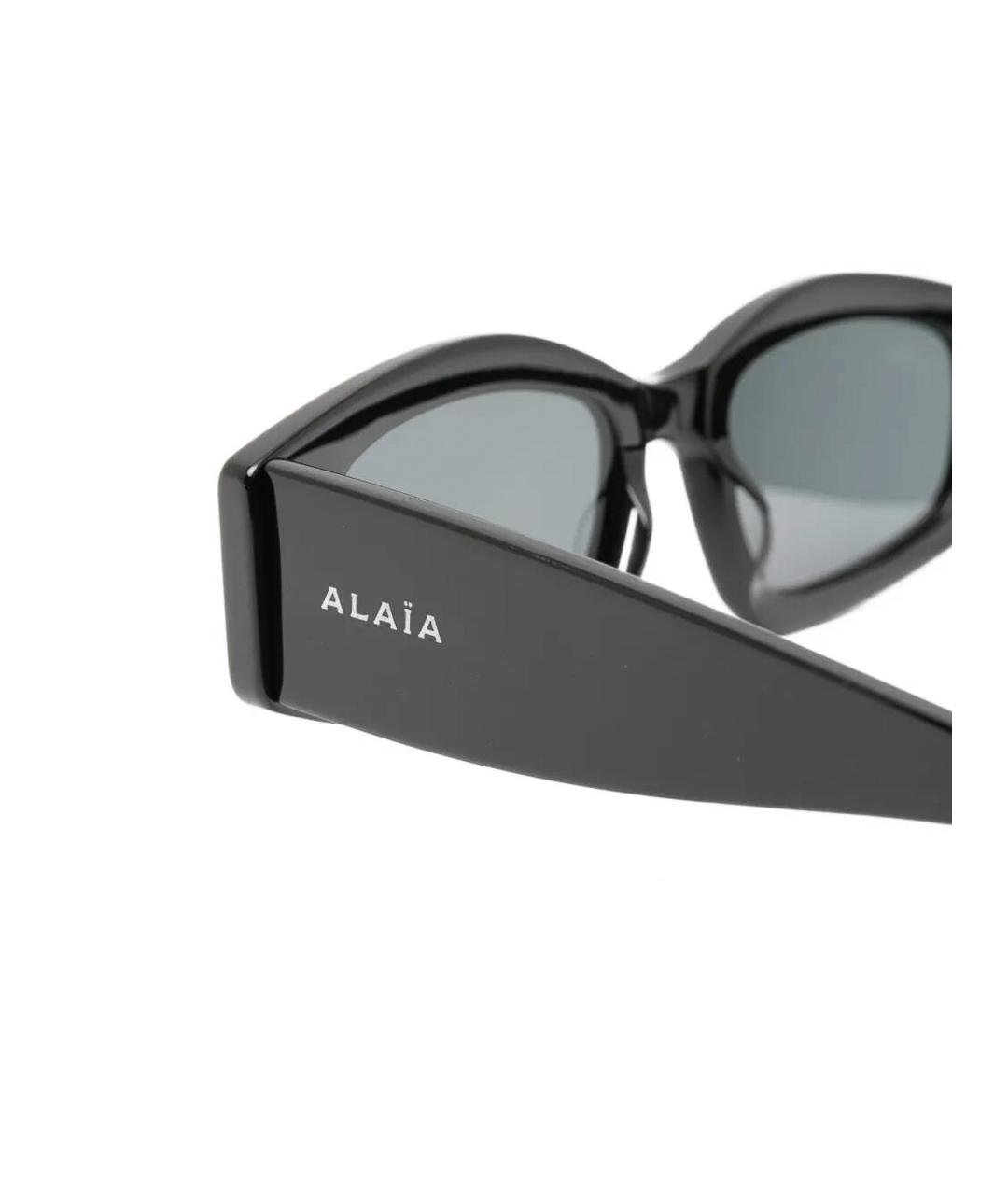 ALAIA Черные солнцезащитные очки, фото 3