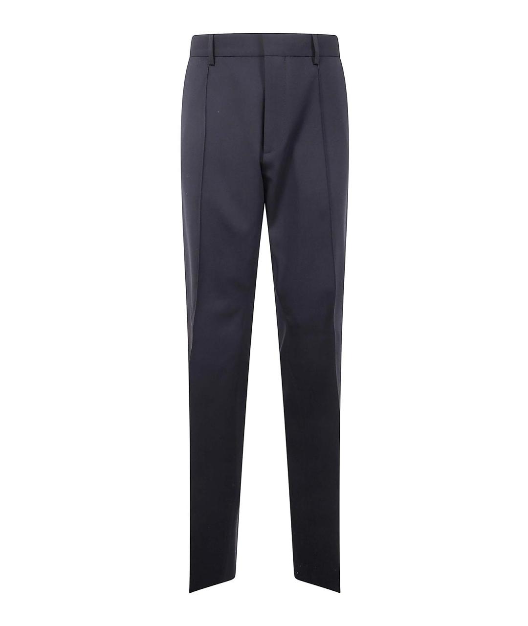 DSQUARED2 Черные шерстяные классические брюки, фото 1