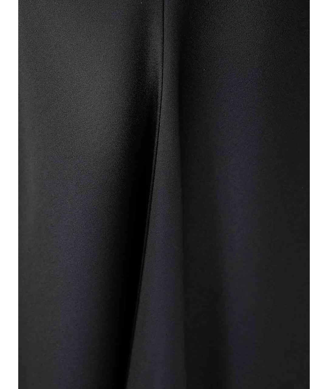 Carven Черная вискозная юбка миди, фото 3