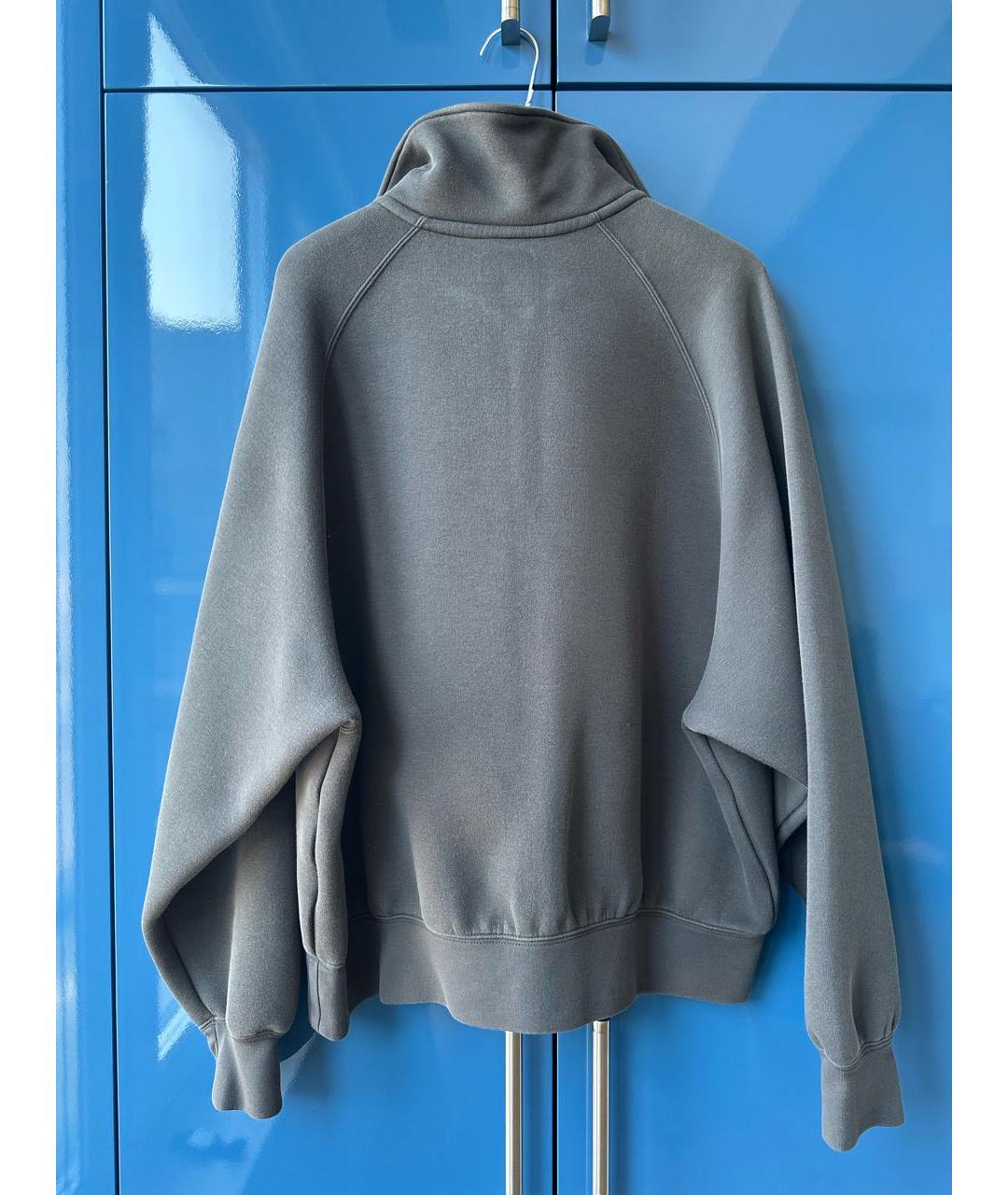 NIKE Серый хлопковый спортивный костюм, фото 8