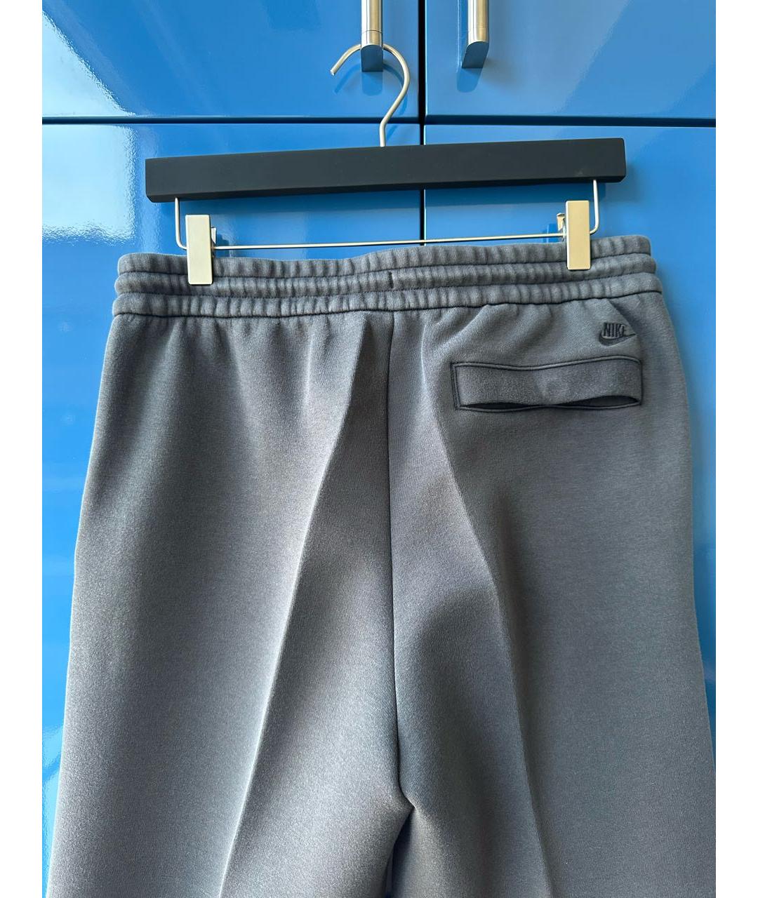 NIKE Серый хлопковый спортивный костюм, фото 2