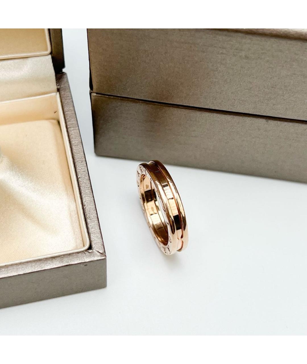 BVLGARI Золотое кольцо из розового золота, фото 4