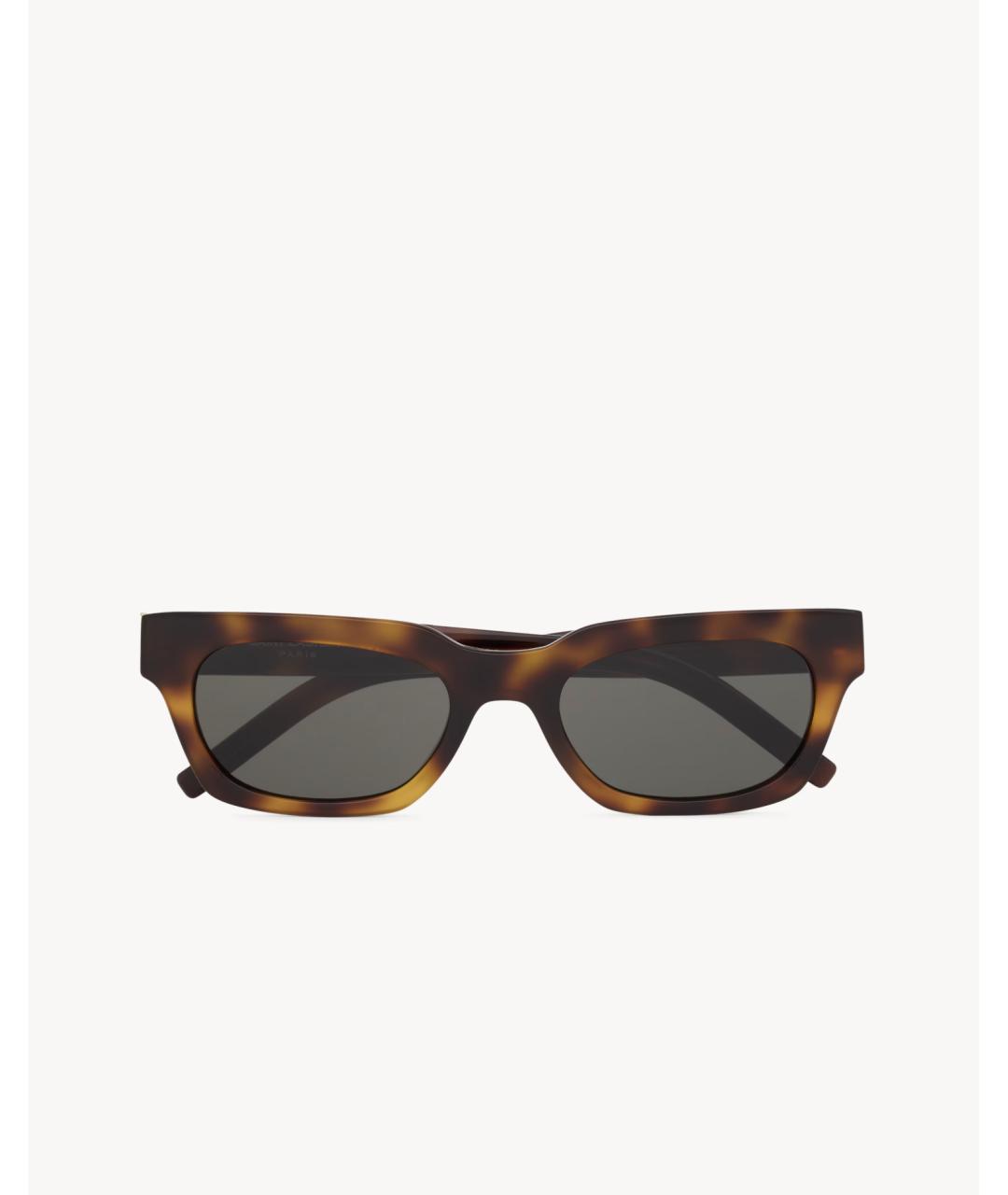 SAINT LAURENT Мульти пластиковые солнцезащитные очки, фото 3