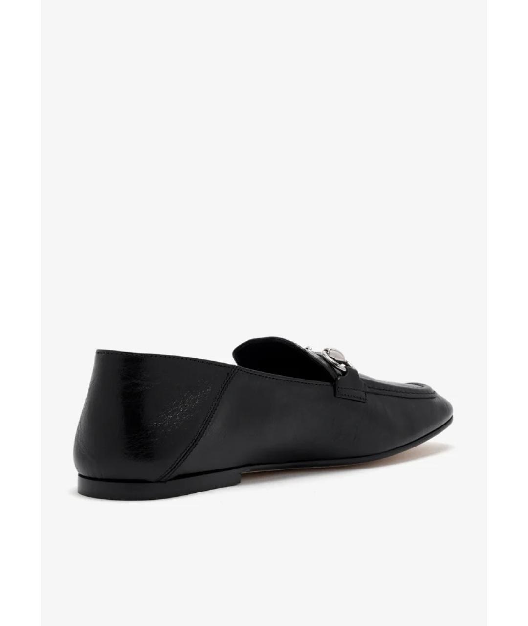 GUCCI Черные кожаные лоферы, фото 3