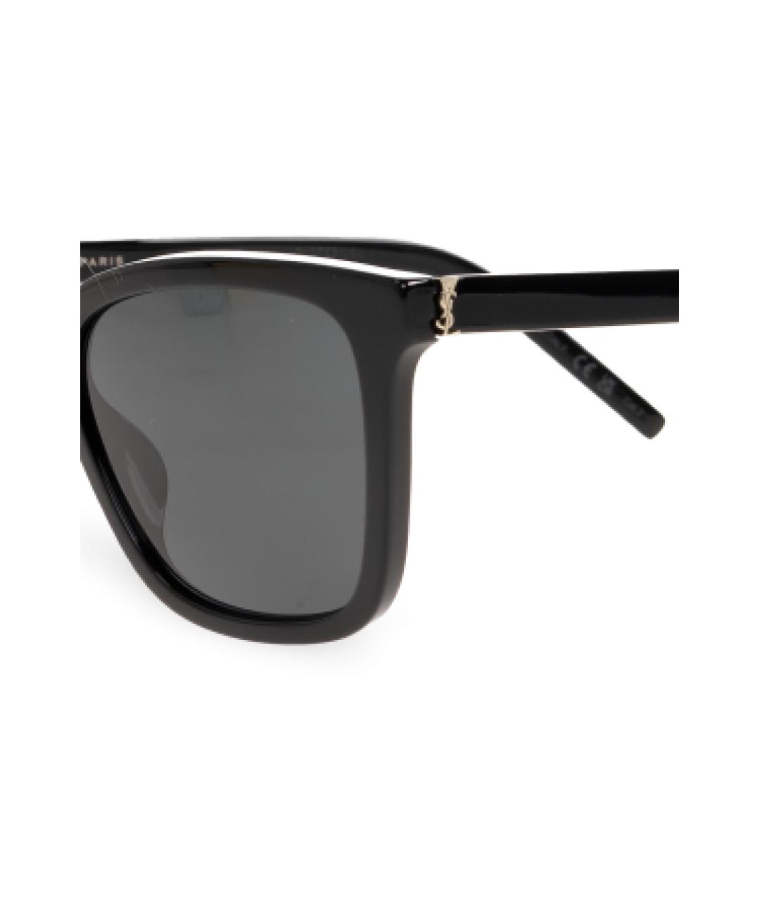 SAINT LAURENT Черные солнцезащитные очки, фото 3