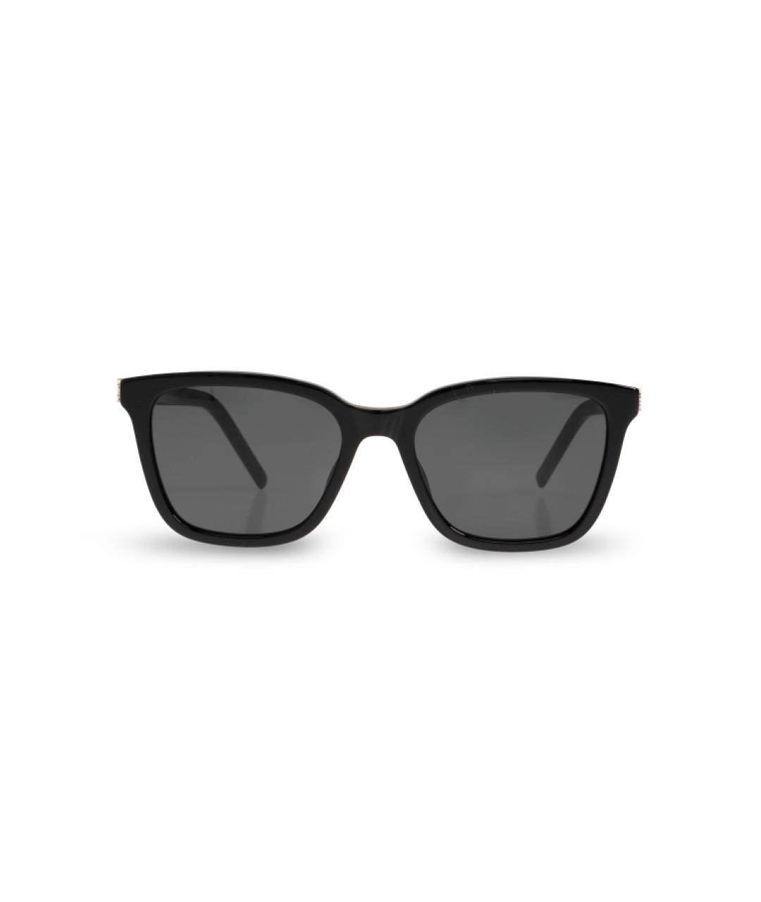 SAINT LAURENT Черные солнцезащитные очки, фото 1