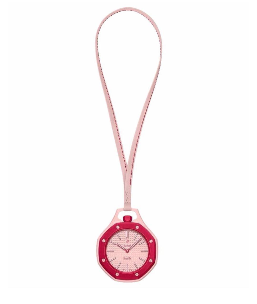 Swatch Розовые часы, фото 1