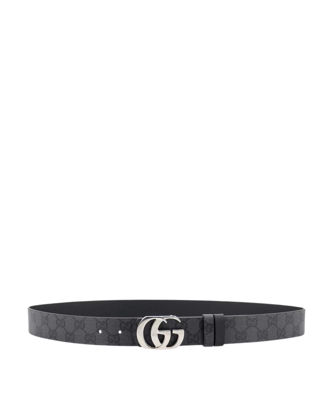 GUCCI Черный ремень, фото 1