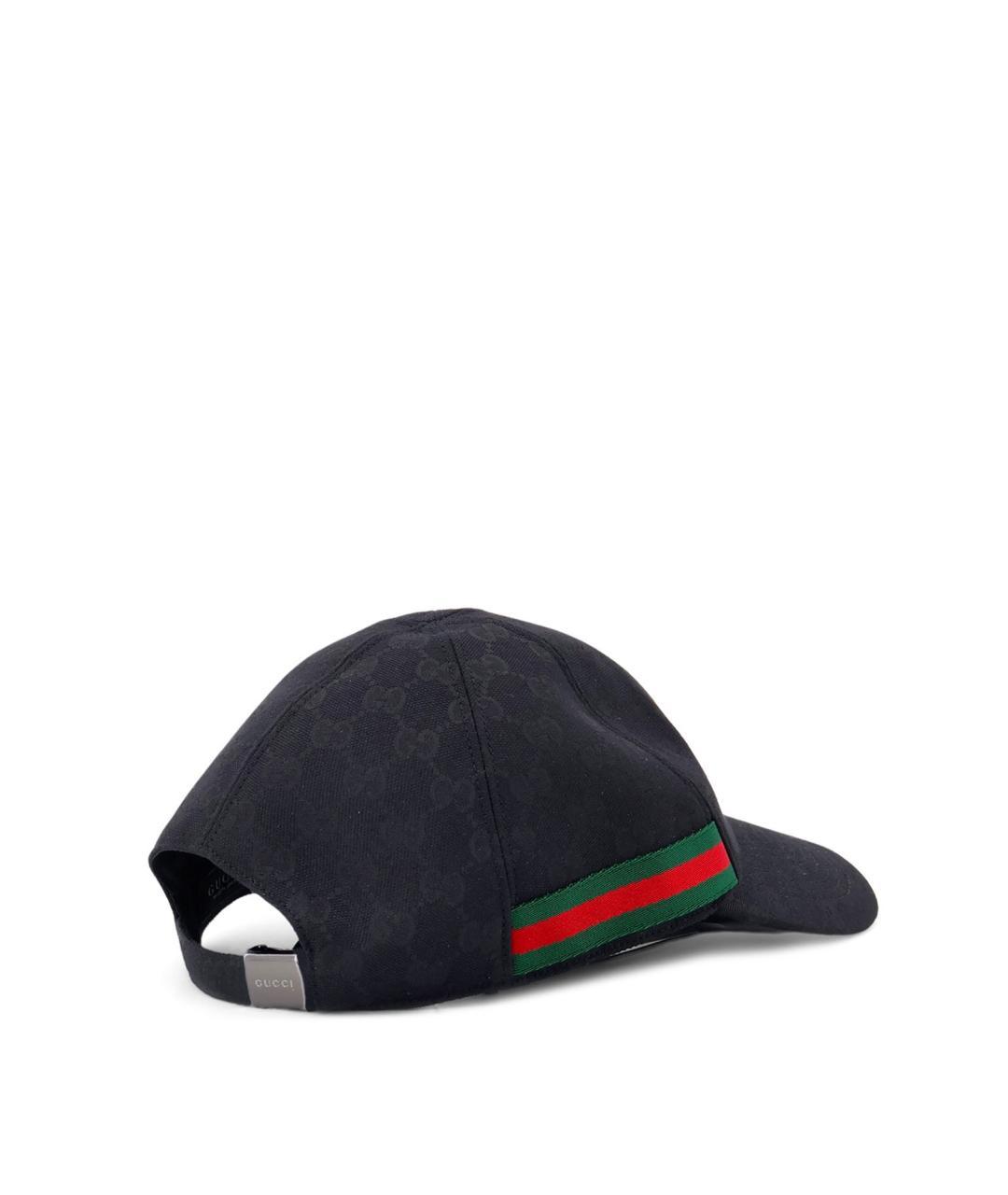 GUCCI Черная синтетическая кепка/бейсболка, фото 3